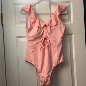 NWOT pink bathing suit